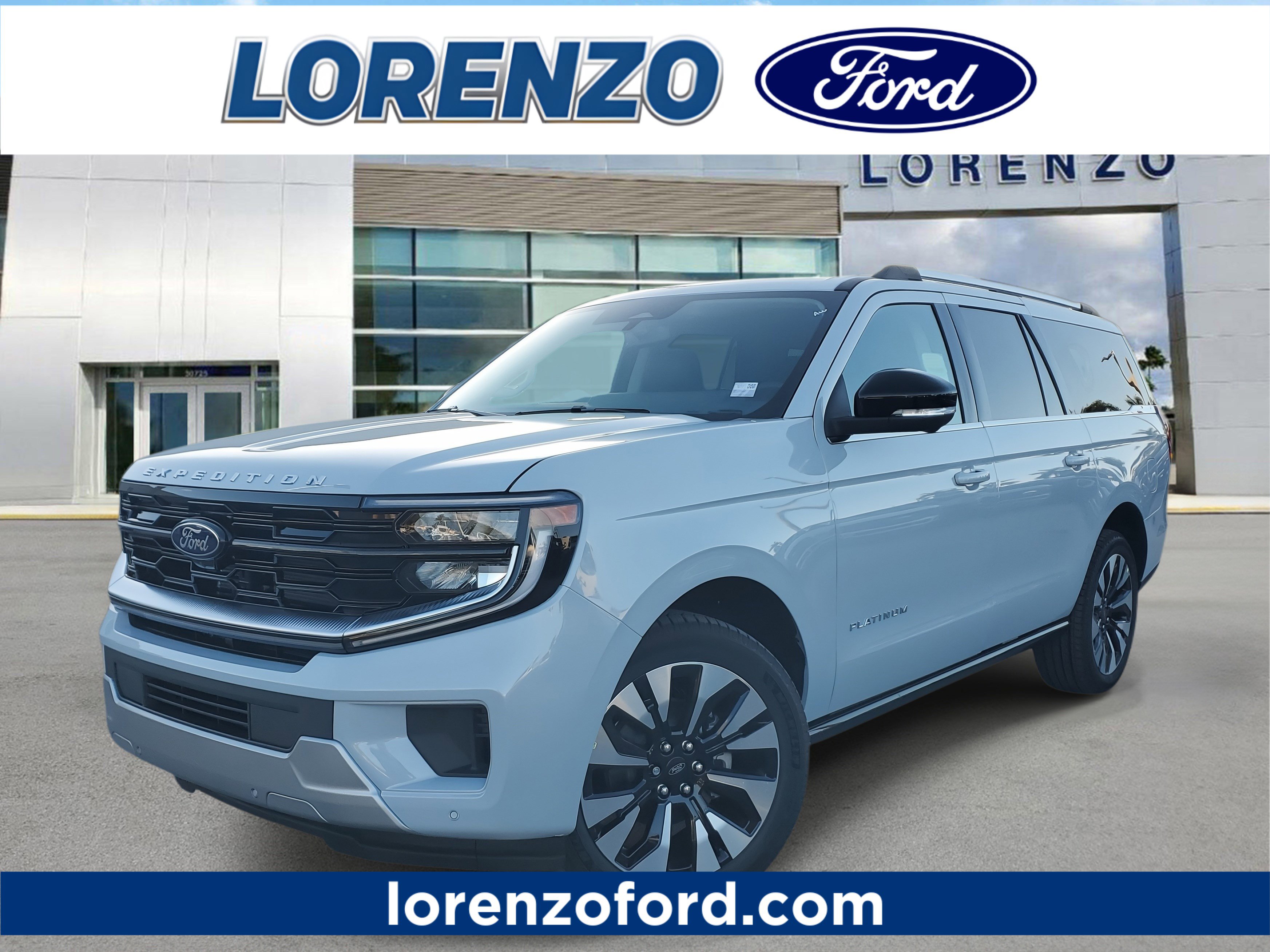 New 2025 Ford Expedition Max Platinum w/ Driver's Package