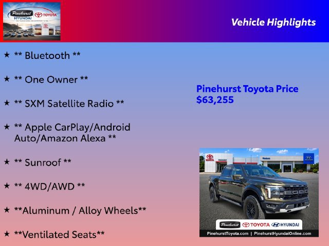 Used 2024 Ford F150 Raptor AWD/4WD image 16