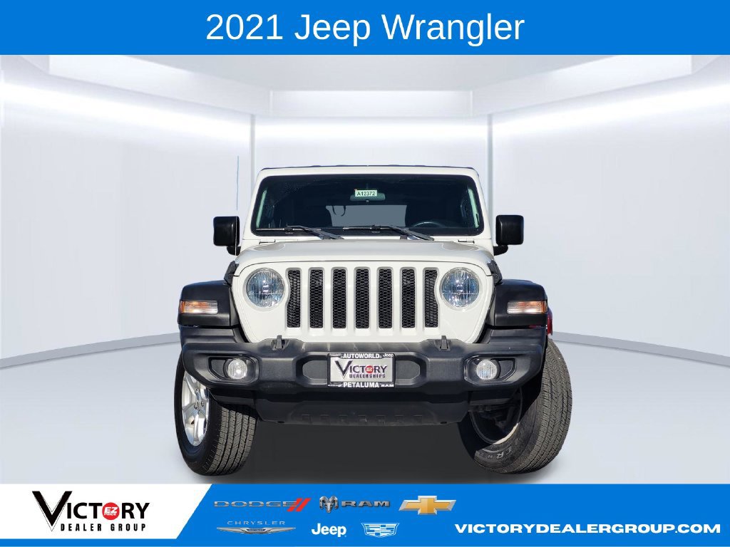 Used 2021 Jeep Wrangler Sport AWD/4WD image 2