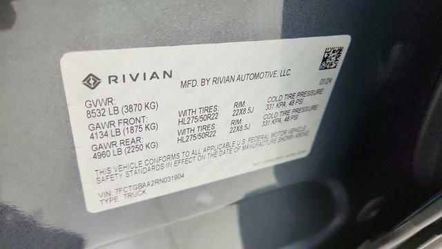 Used 2024 Rivian R1T Adventure image 59