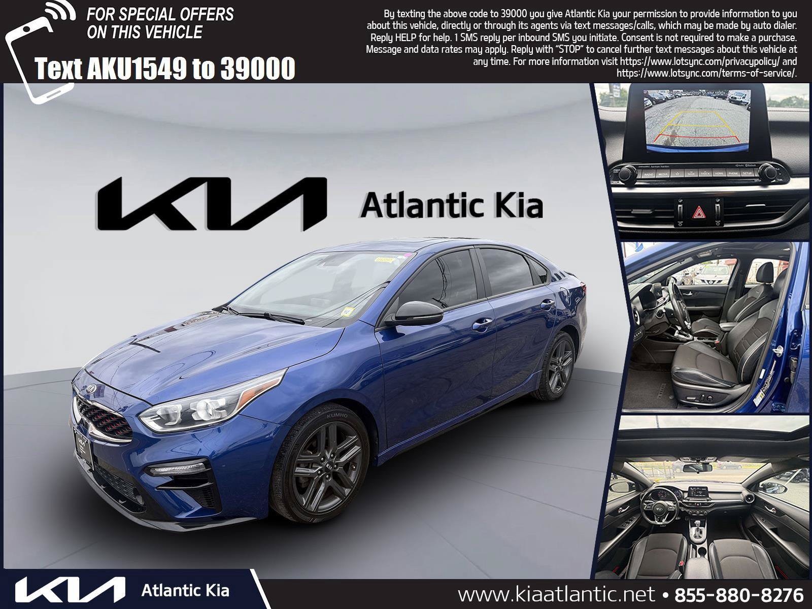 Certified 2021 Kia Forte GT-Line w/ GT-Line Premium Package