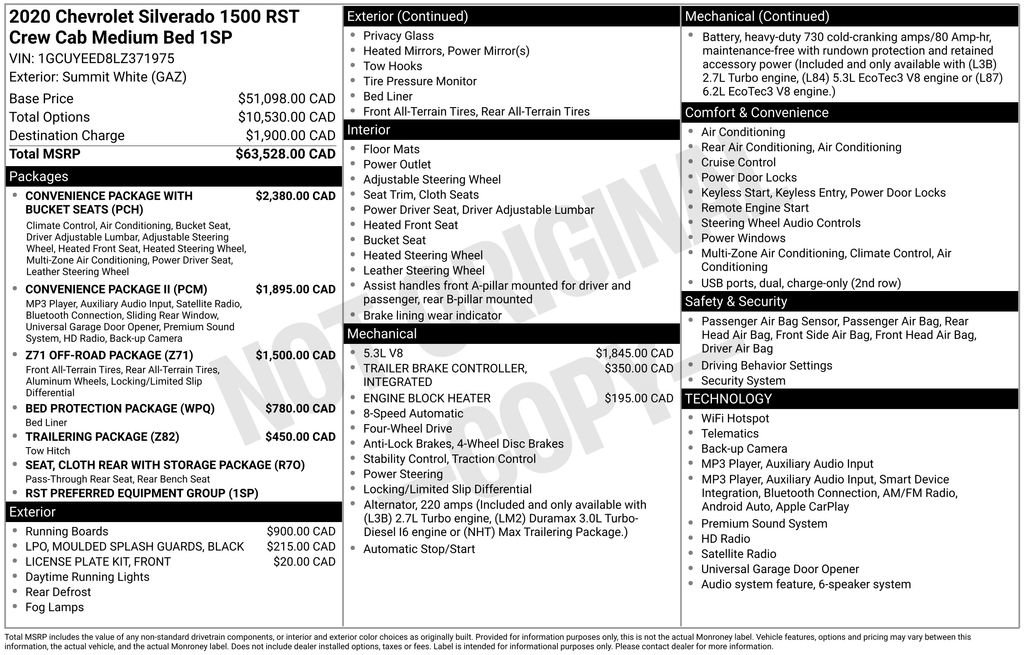 Used 2020 Chevrolet Silverado 1500 RST AWD/4WD image 5