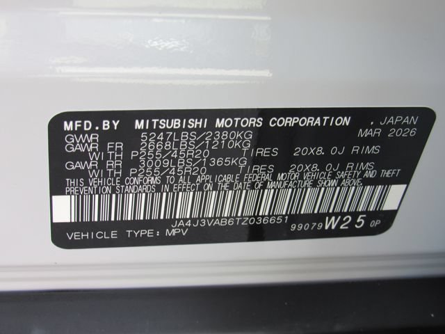 New 2026 Mitsubishi Outlander LE FWD image 23