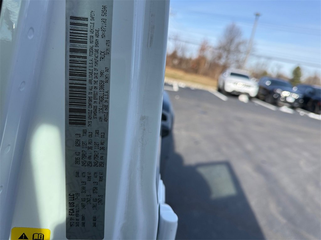 Certified 2020 Jeep Gladiator Sport w/ Quick Order Package 24S image 24