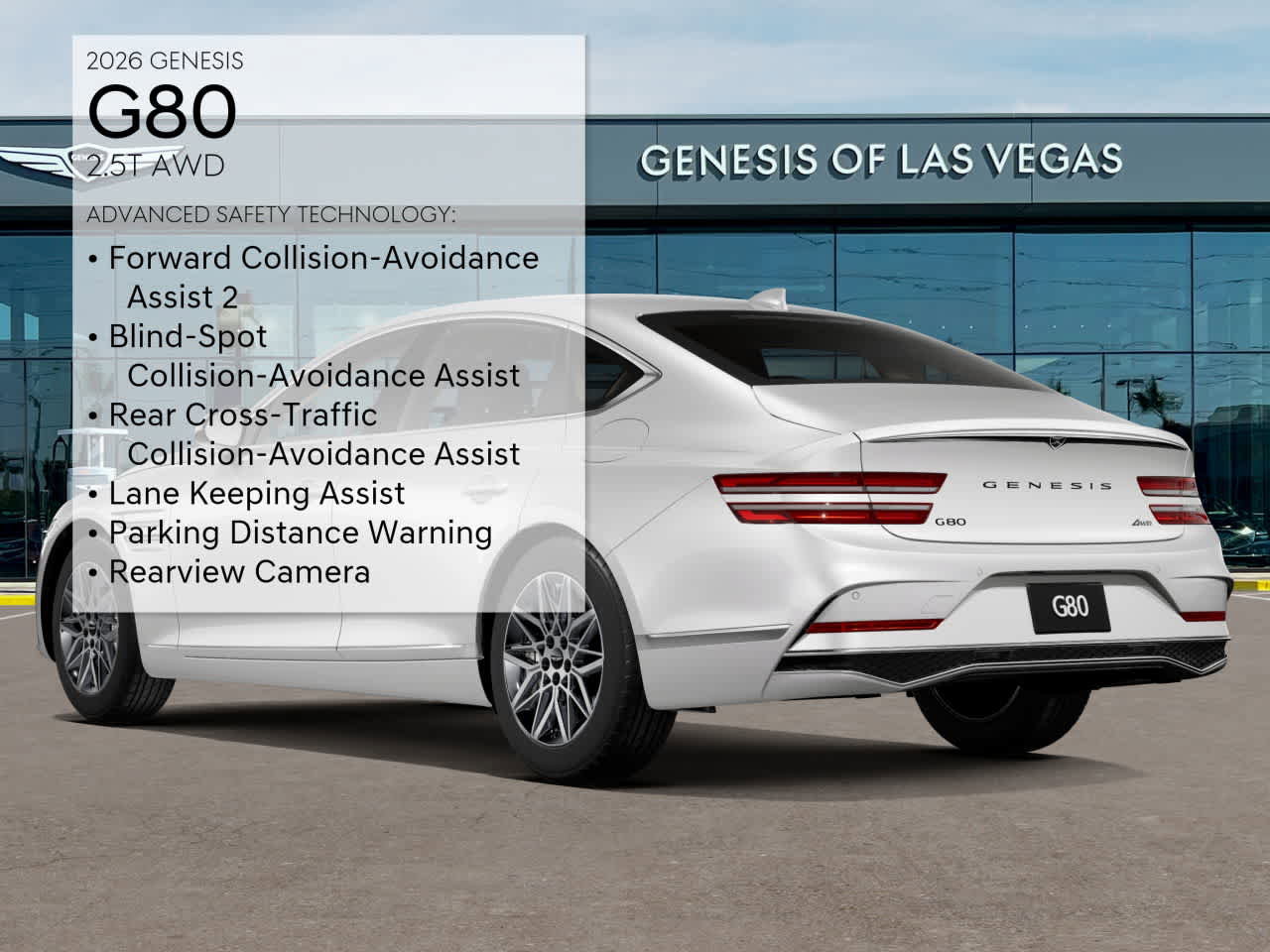 New 2026 Genesis G80 2.5T AWD/4WD image 7