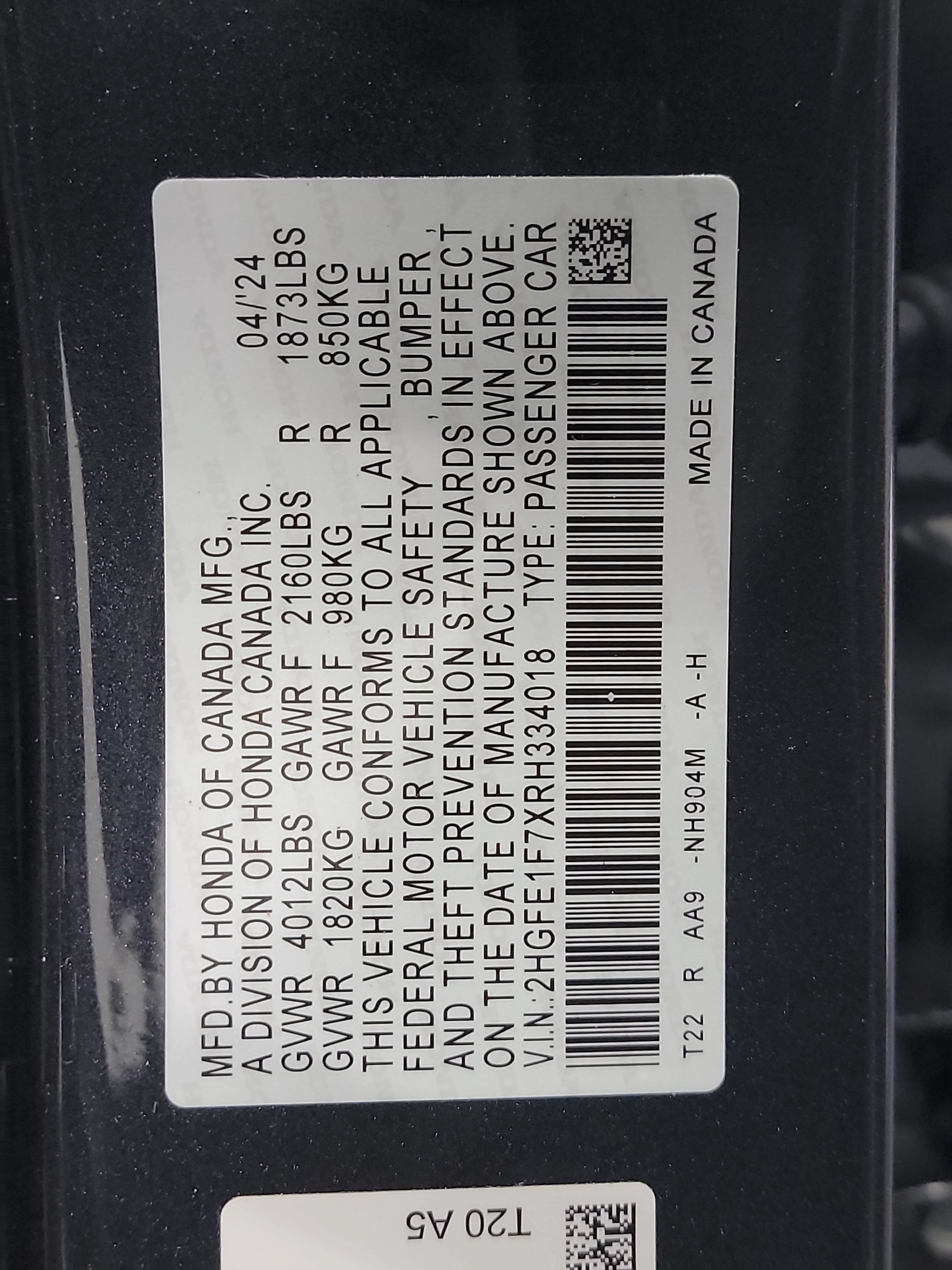 Used 2024 Honda Civic EX image 33
