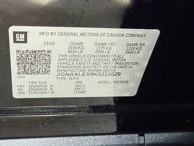 Used 2019 Chevrolet Equinox LT FWD image 44