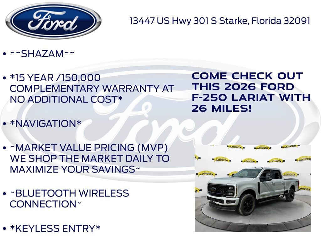 New 2026 Ford F250 Lariat image 5
