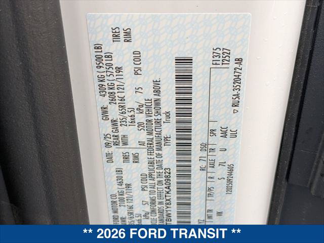 New 2026 Ford Transit 350 Low Roof RWD image 21