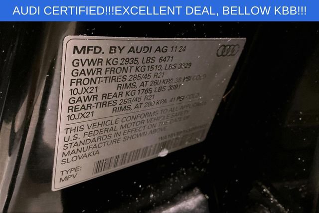 Used 2025 Audi Q8 Premium Plus w/ Premium Plus Package AWD/4WD image 35