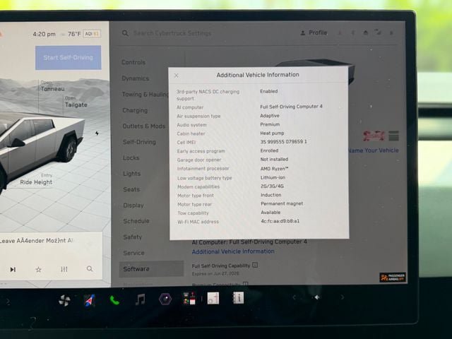 Used 2024 Tesla Cybertruck AWD Crew Cab image 40