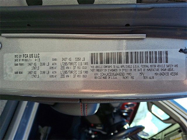 Used 2019 Jeep Wrangler Rubicon w/ LED Lighting Group image 26