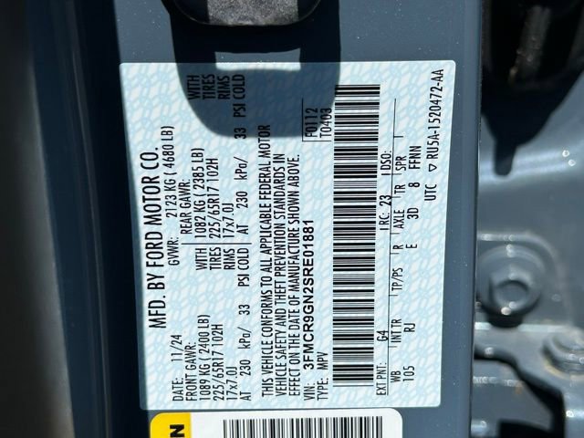 New 2025 Ford Bronco Sport Heritage w/ Convenience Package image 36