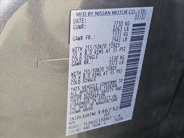 Used 2022 INFINITI QX60 Sensory w/ Cargo Package FWD image 28