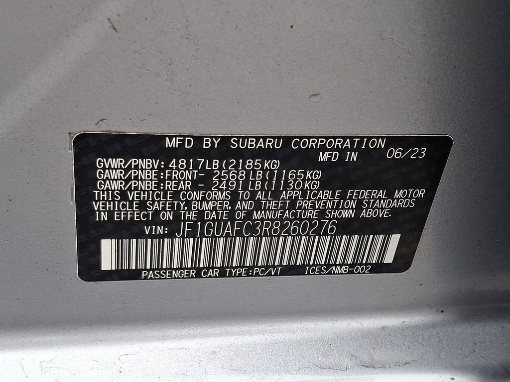 Certified 2024 Subaru Impreza 2.0i Sport w/ Popular Package #2 AWD/4WD image 27