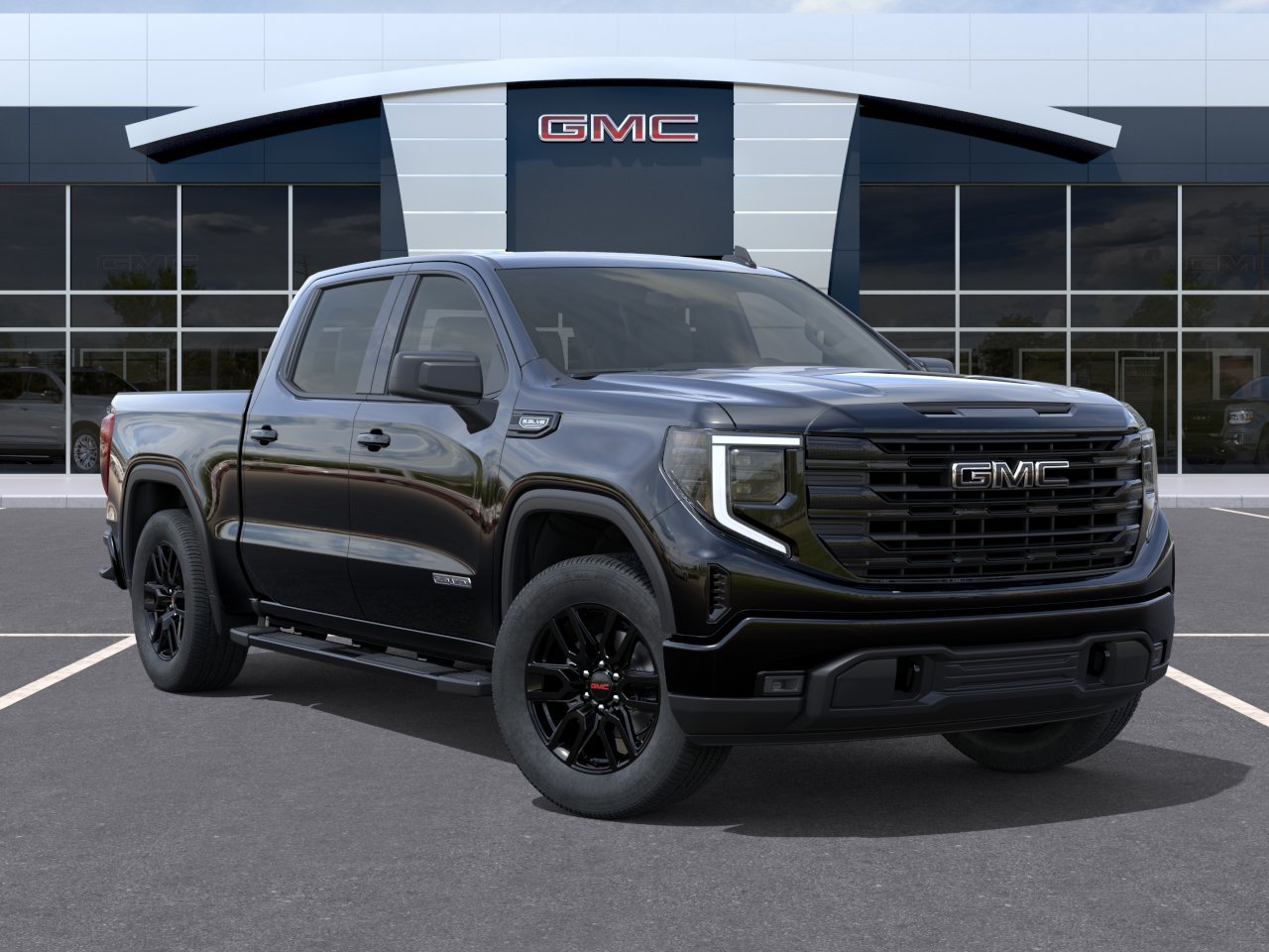 New 2026 GMC Sierra 1500 Elevation w/ LPO, Elevation Black Package RWD image 7