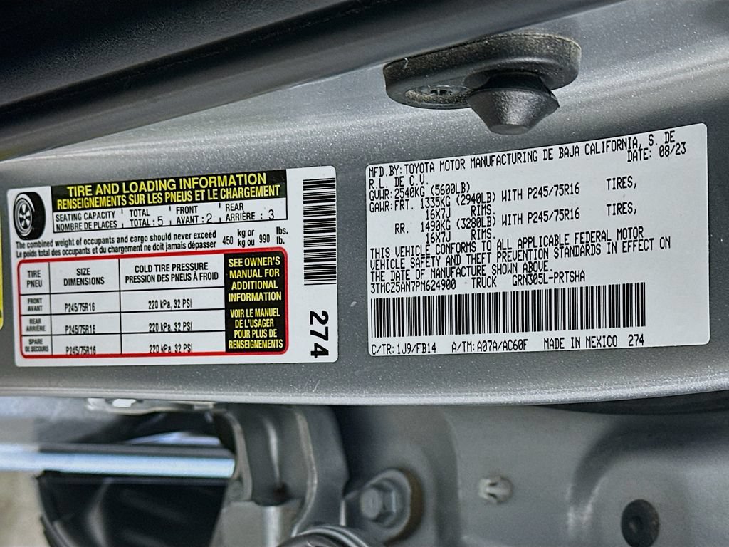 Used 2023 Toyota Tacoma SR AWD/4WD image 34