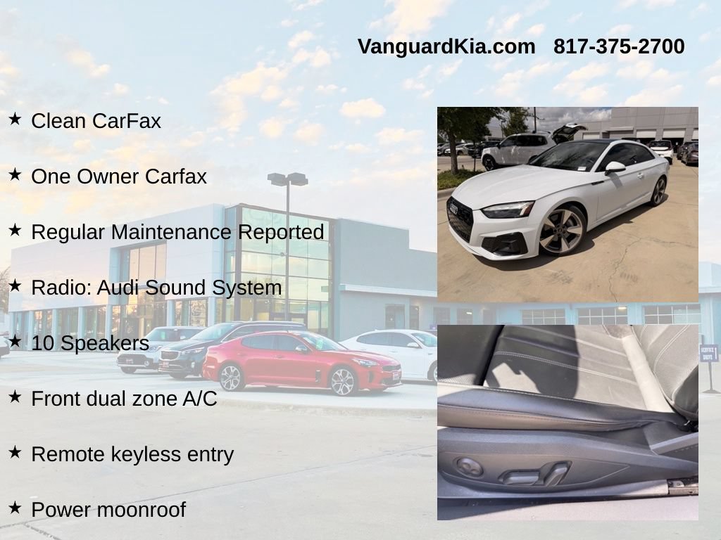 Used 2021 Audi A5 2.0T Premium Plus w/ Premium Plus AWD/4WD image 6