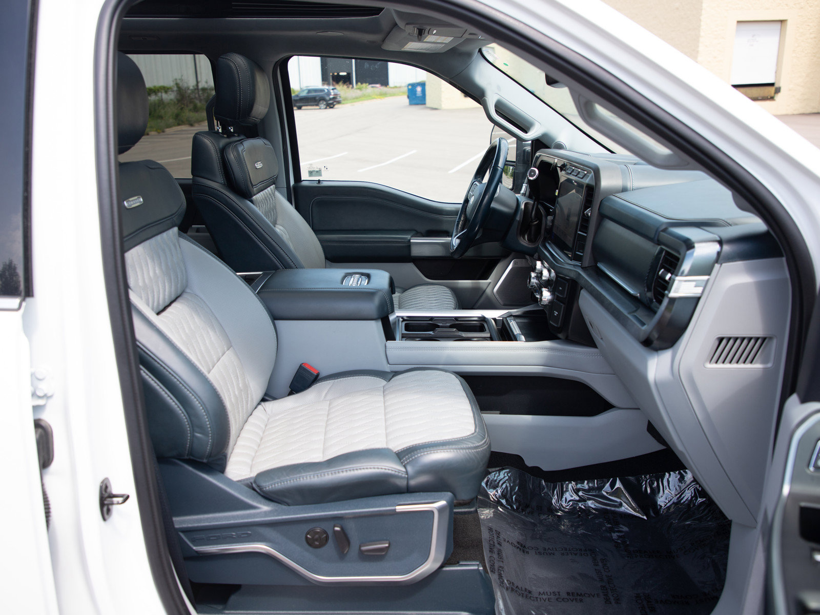 Used 2023 Ford F350 Limited w/ Snow Plow Prep Package AWD/4WD image 11