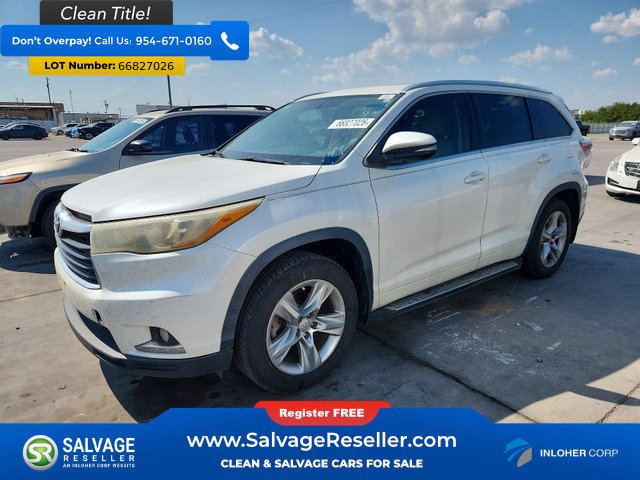 Used 2014 Toyota Highlander Limited AWD/4WD image 1