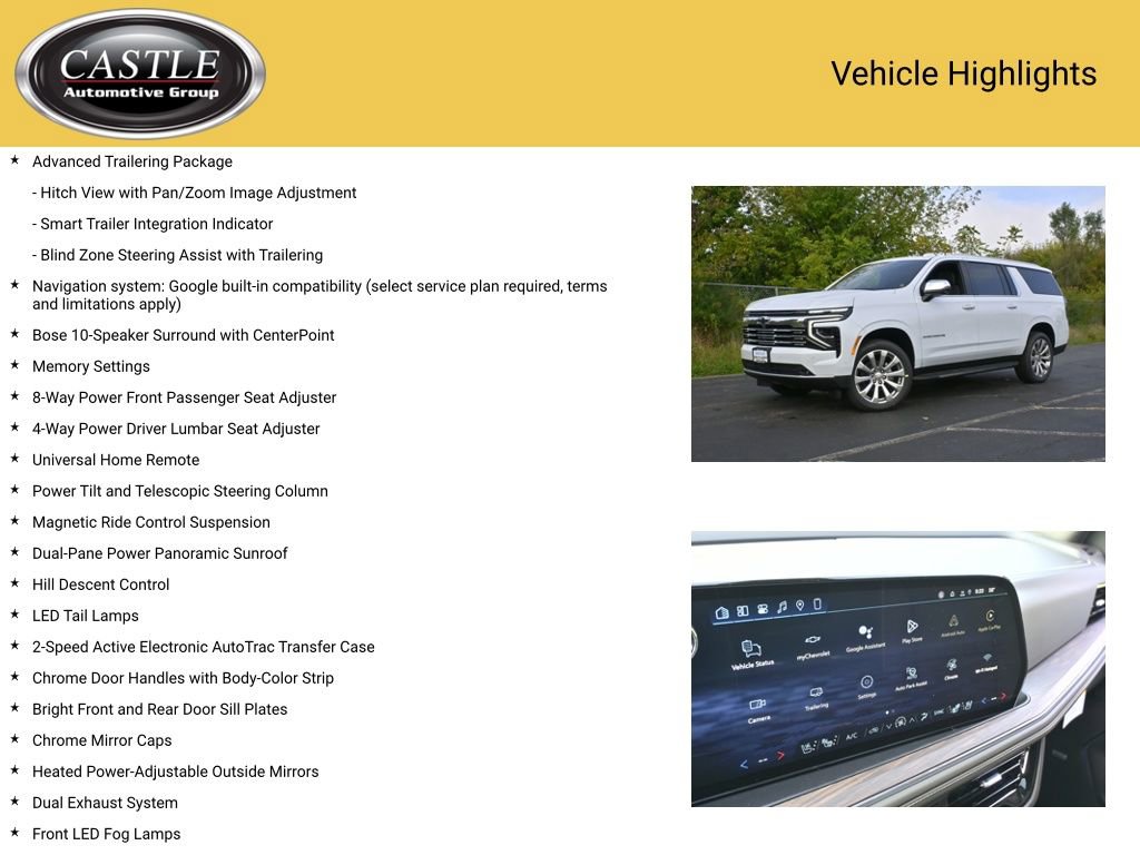 Used 2026 Chevrolet Suburban Premier w/ Sun And Tow Package image 12