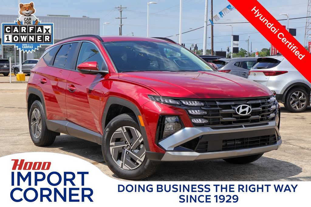 Certified 2025 Hyundai Tucson Blue