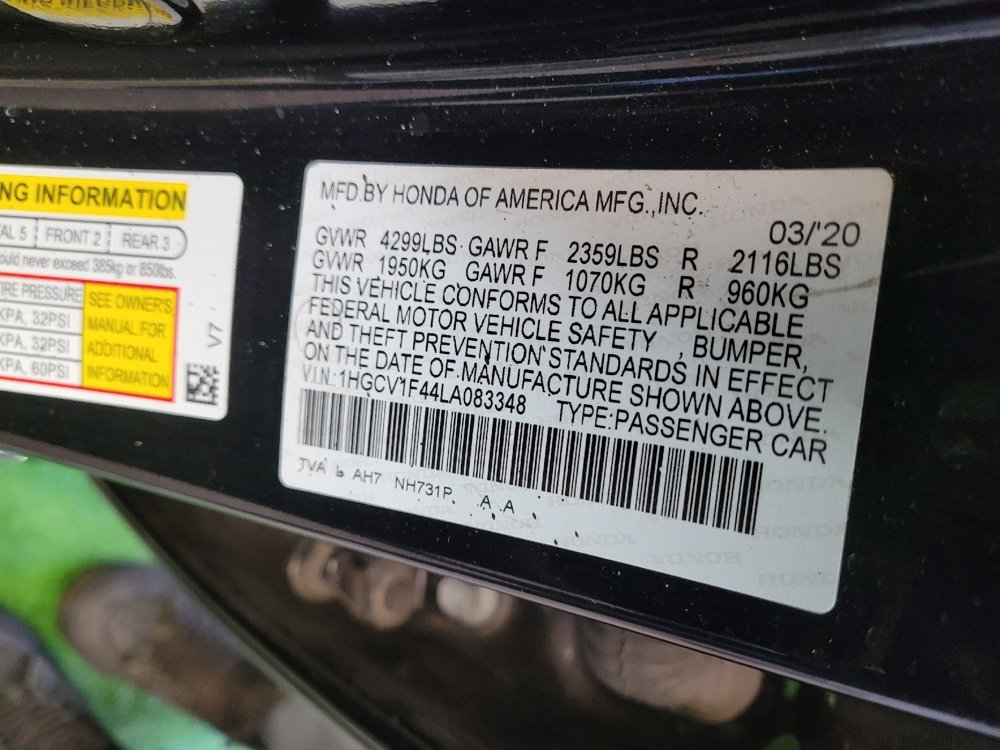 Used 2020 Honda Accord EX image 33