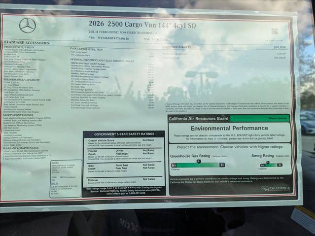 New 2026 Mercedes-Benz Sprinter 2500 image 16