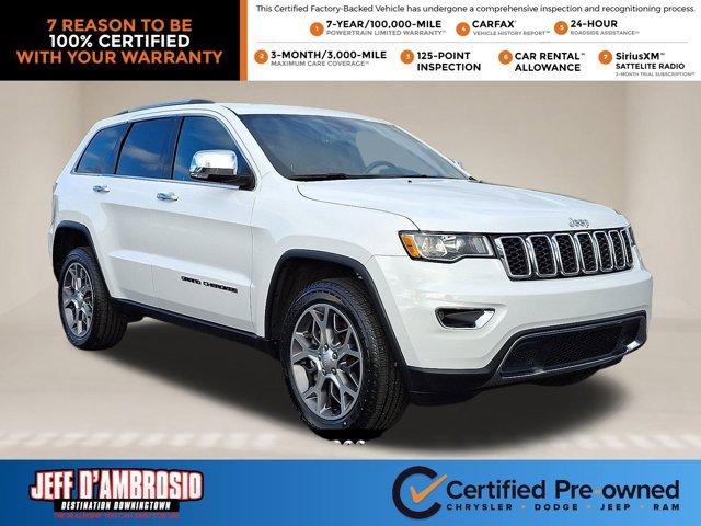 Certified 2021 Jeep Grand Cherokee Limited w/ Luxury Group II image 1