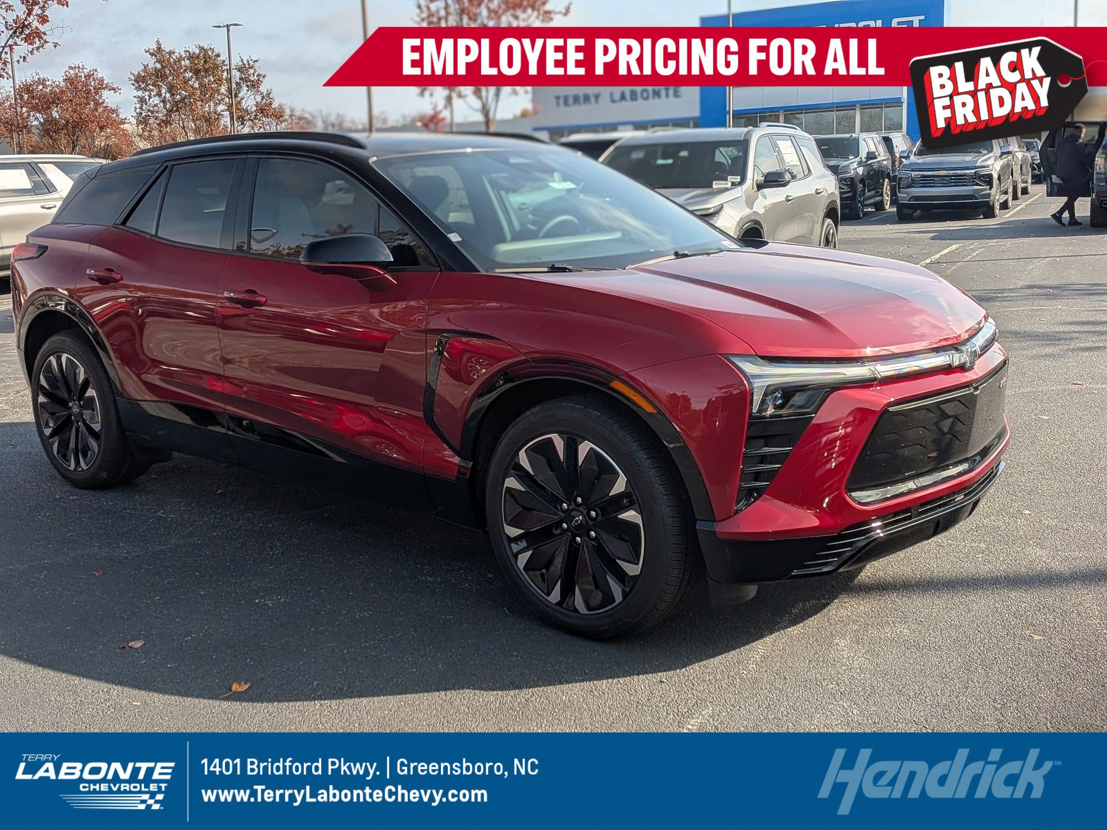 New 2026 Chevrolet Blazer EV RS