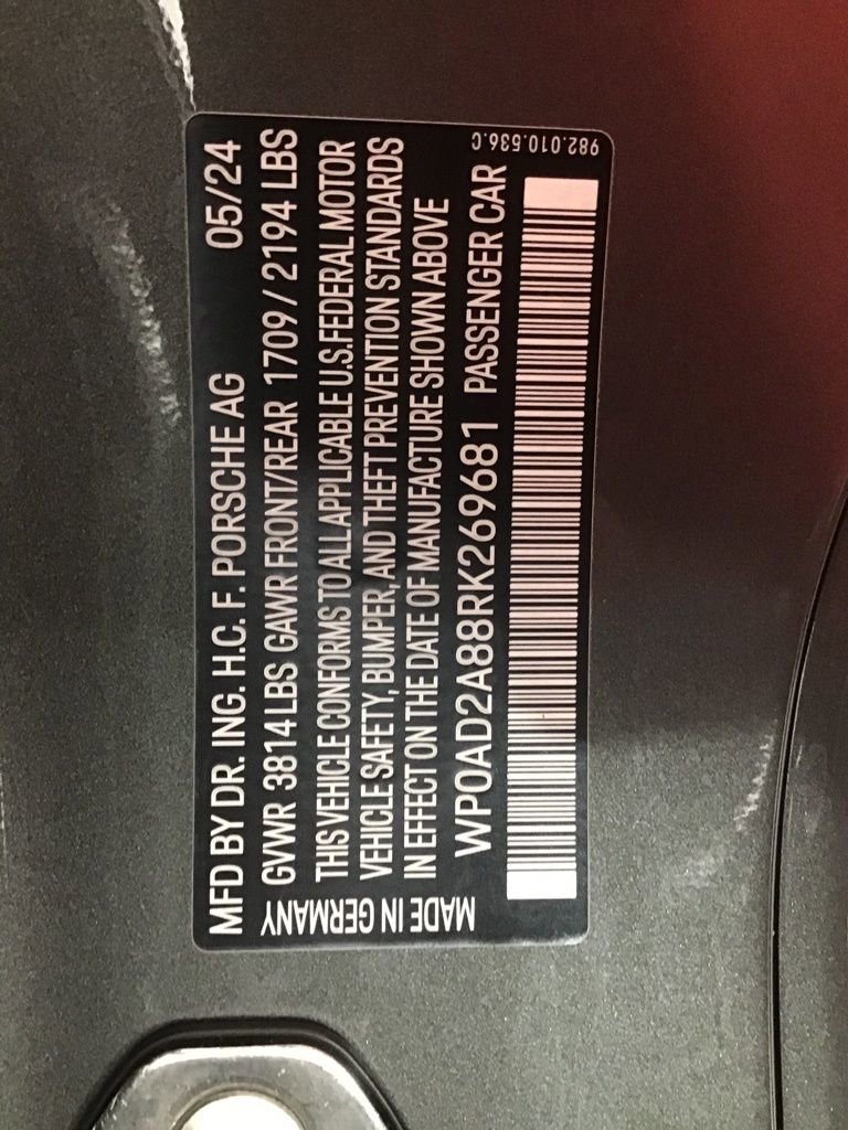 Certified 2024 Porsche 718 Cayman GTS RWD image 35