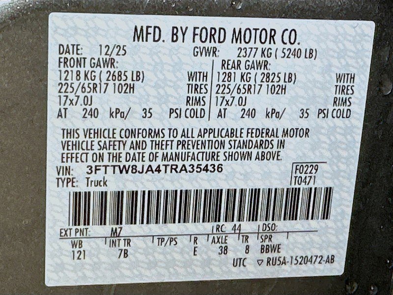 New 2026 Ford Maverick XLT AWD/4WD image 24