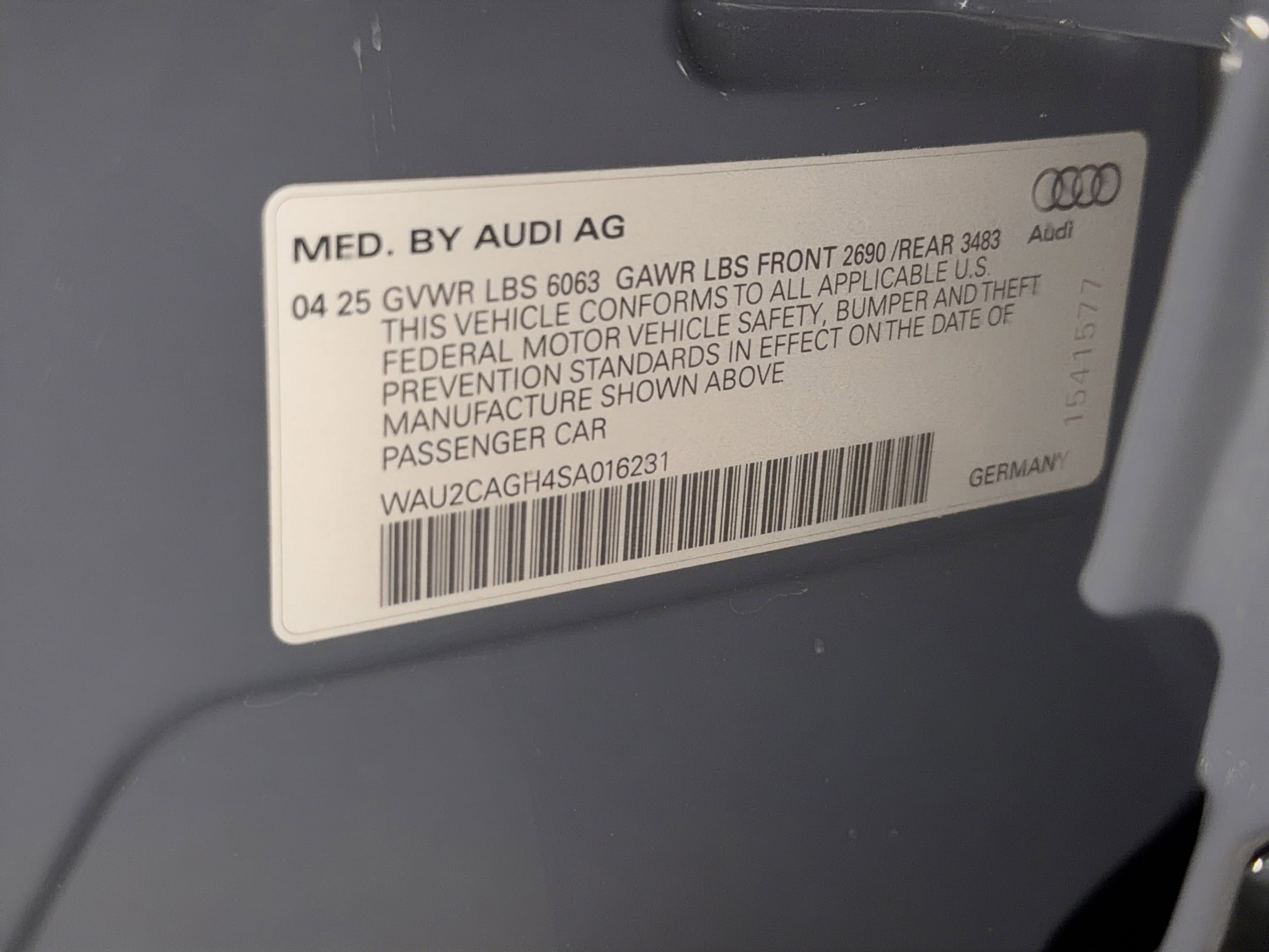 Used 2025 Audi A6 e-tron Premium Plus w/ Premium Plus image 27