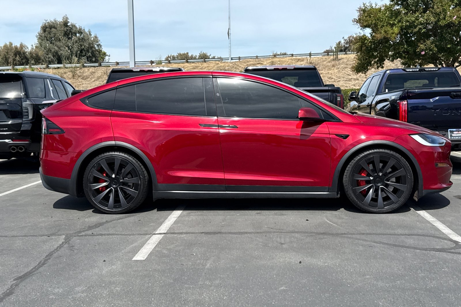 Used 2023 Tesla Model X Plaid AWD/4WD image 3