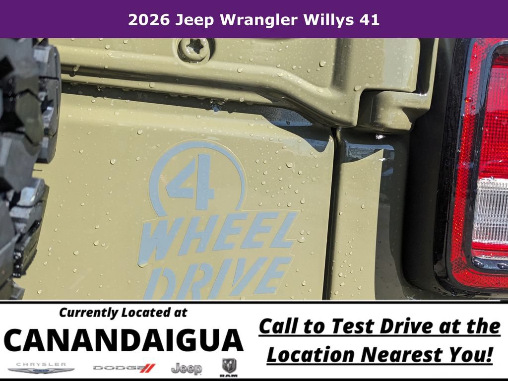 New 2026 Jeep Wrangler Unlimited Sport AWD/4WD image 30