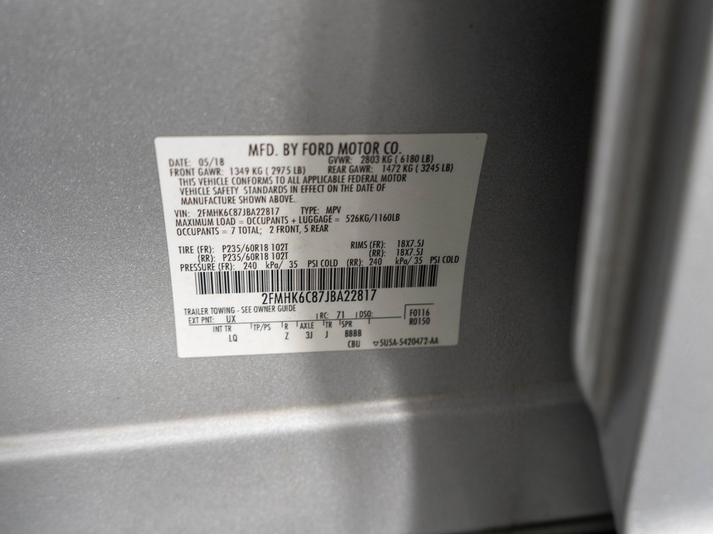 Used 2018 Ford Flex SEL w/ Equipment Group 202A image 34