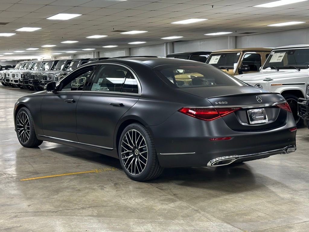 New 2024 Mercedes-Benz S 580 4MATIC Sedan image 8