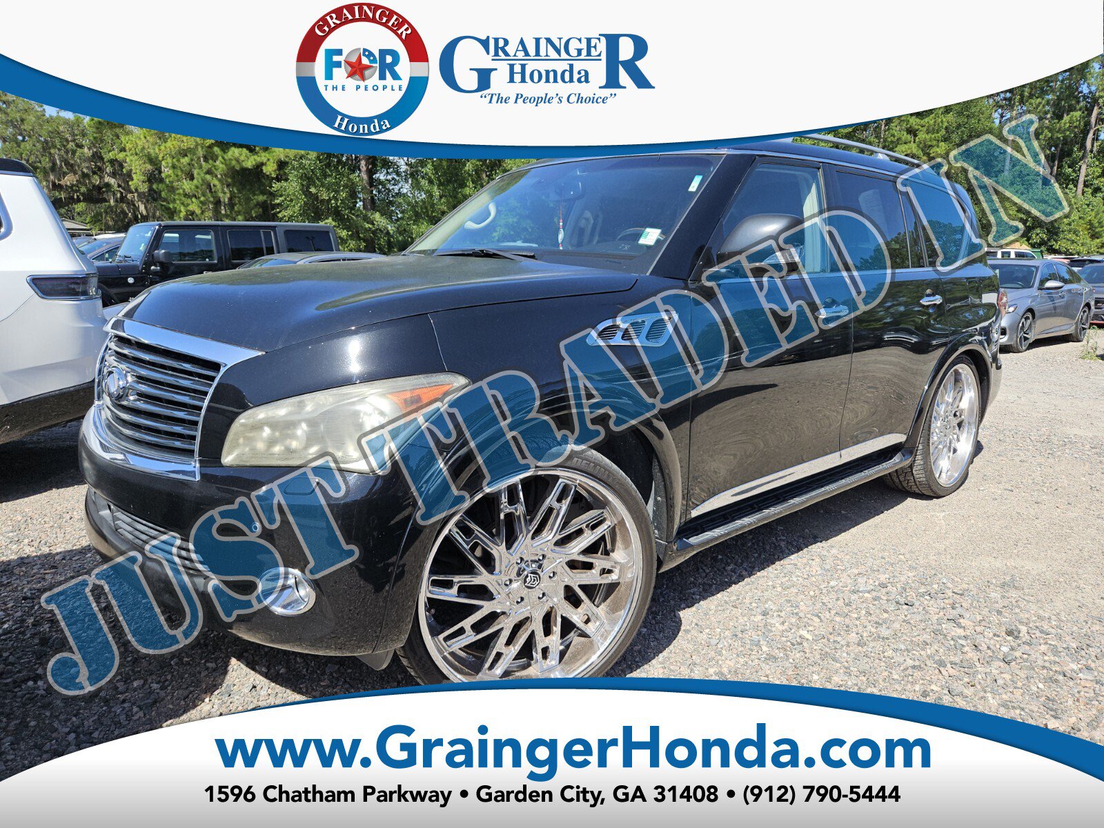 Used 2012 INFINITI QX56 4WD w/ Deluxe Touring Pkg
