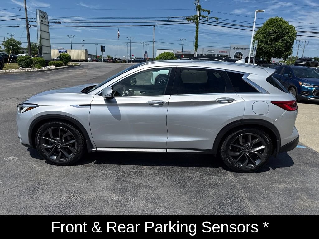 Used 2021 INFINITI QX50 Autograph w/ Premium White Leather Package AWD/4WD image 7