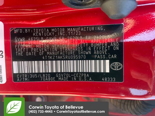 Certified 2024 Toyota Camry XSE w/ Cold Weather Package FWD image 23