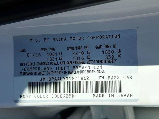 New 2026 MAZDA MAZDA3 s FWD image 40