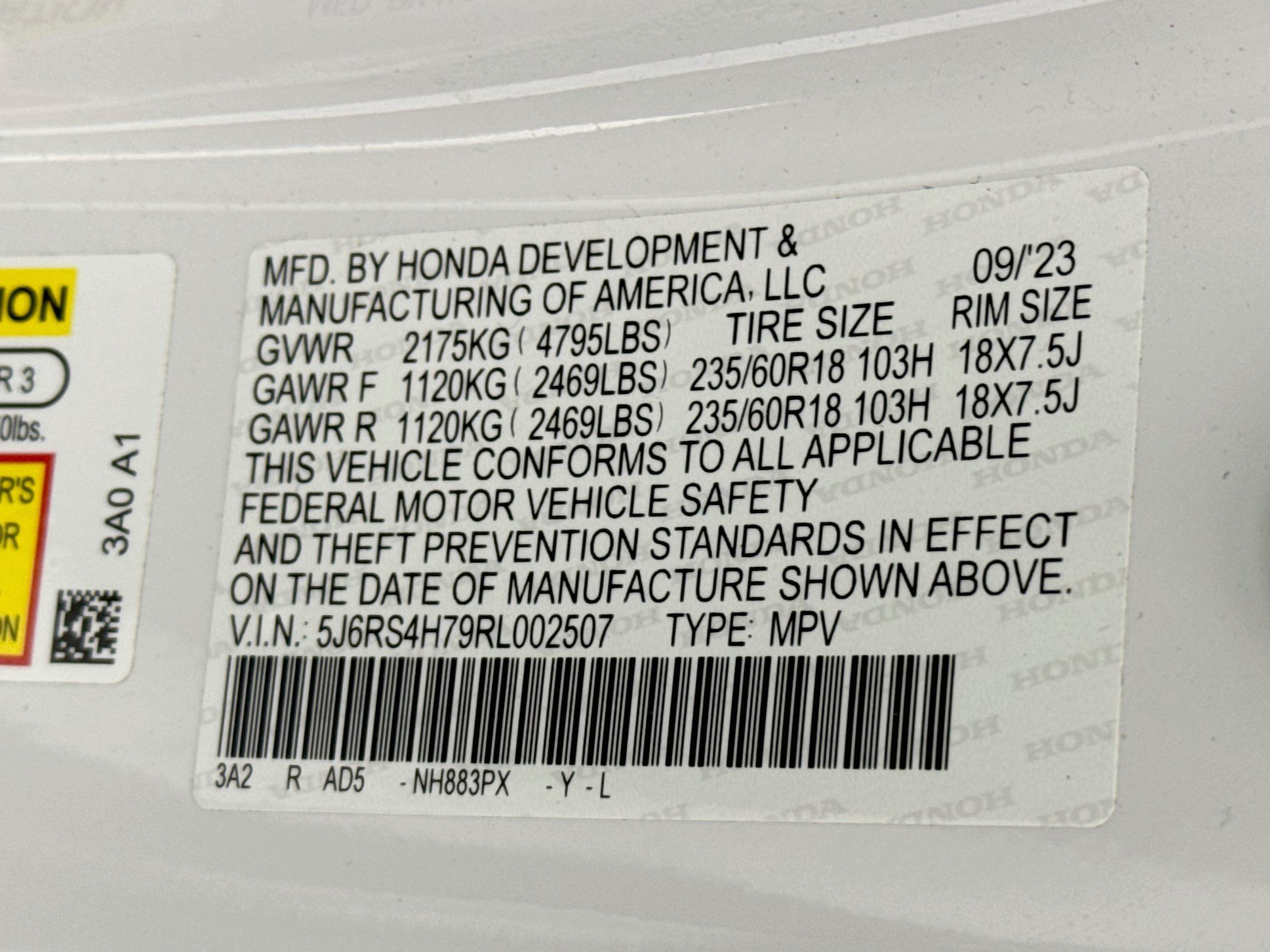 Certified 2024 Honda CR-V EX-L image 31