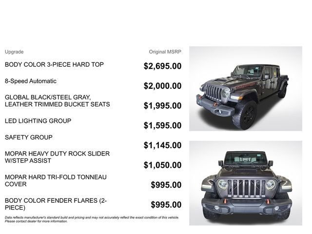 Used 2022 Jeep Gladiator Mojave w/ LED Lighting Group AWD/4WD image 3