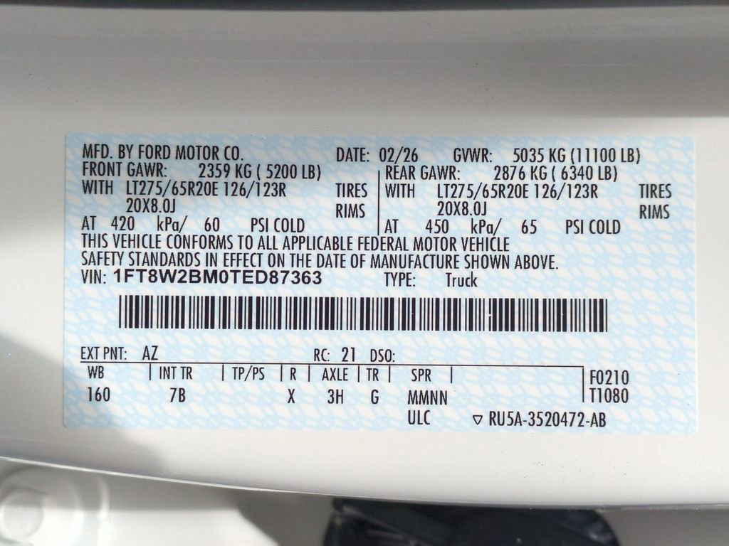 New 2026 Ford F250 Platinum image 27