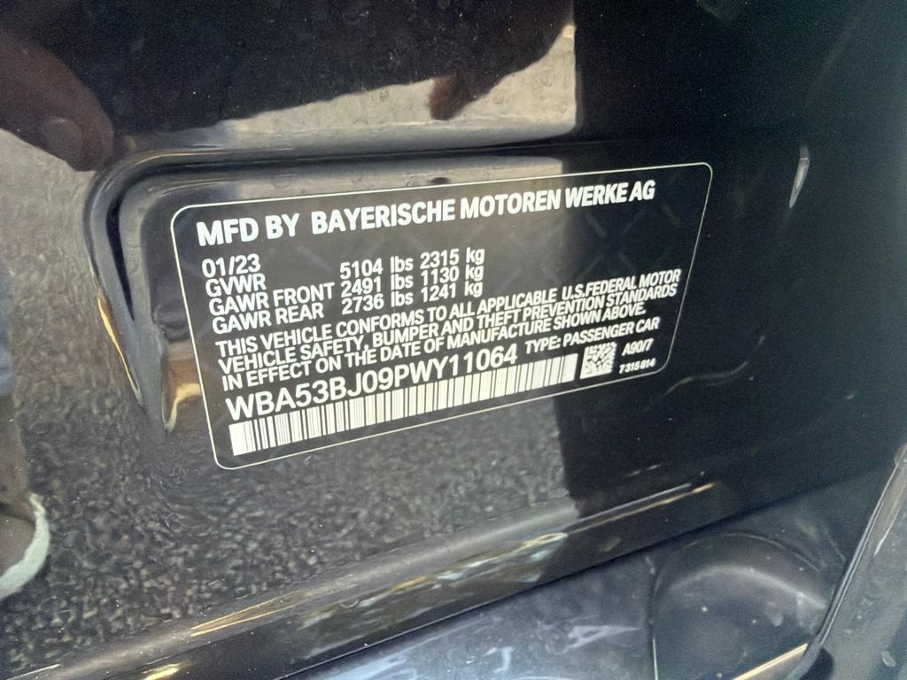 Used 2023 BMW 540i w/ M Sport Package RWD image 14