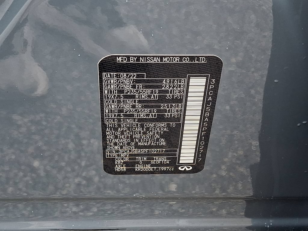 Used 2023 INFINITI QX50 Luxe FWD image 27