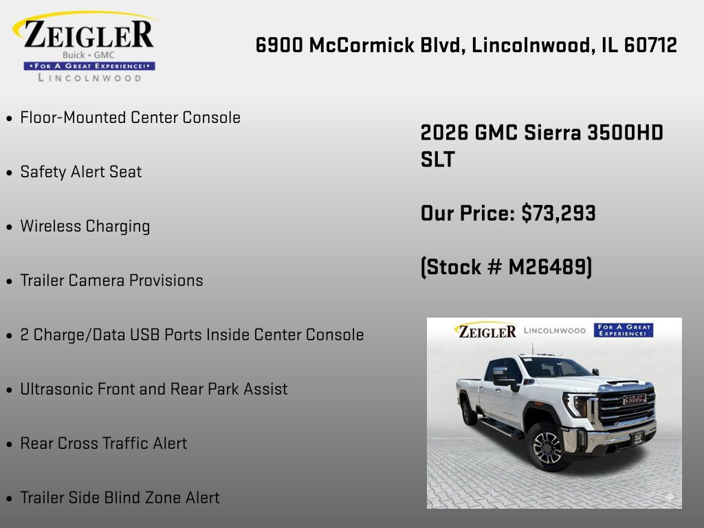 New 2026 GMC Sierra 3500 SLT AWD/4WD image 30