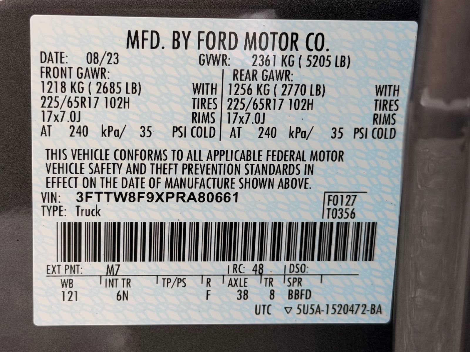 Used 2023 Ford Maverick Lariat w/ Lariat Luxury Package AWD/4WD image 50