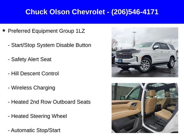 Certified 2022 Chevrolet Tahoe Premier w/ Premium Package image 12