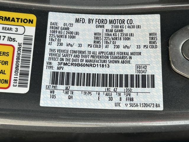 Used 2022 Ford Bronco Sport Big Bend w/ Convenience Package image 31